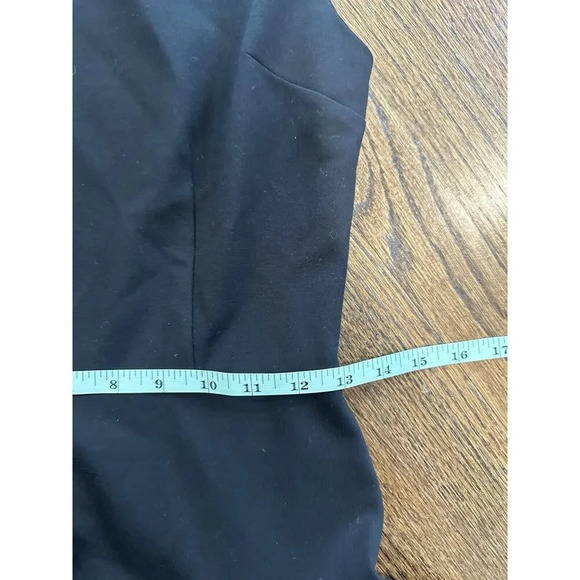 Anthropologie Erin Fetherston Dress Black Blue Mini Metallic Hepburn Small 1424 - Picture 12 of 13